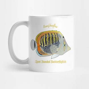 Spot Banded Butterflyfish Mug